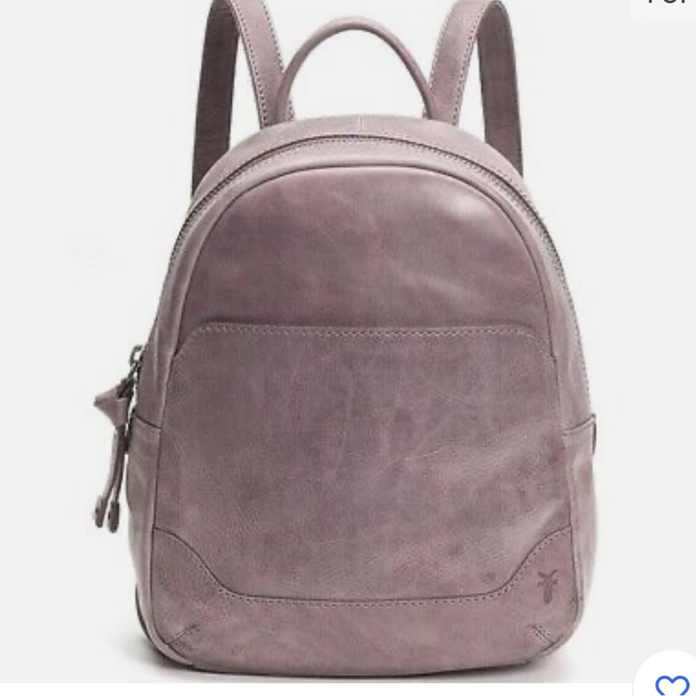 NWOT Frye Melissa Medium Leather Backpack AMETHYST. Offers accepted.